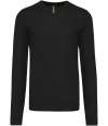 KB965 V Neck Jumper Black colour image
